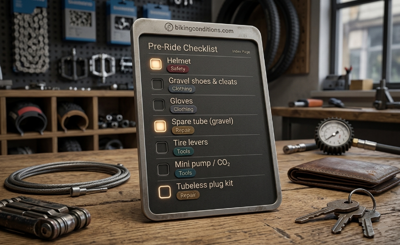 Ride checklist preview